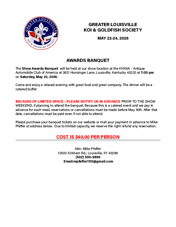 Show Banquet Reservation